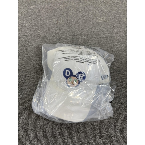 Takashi Murakami DOB Hat Cap Strap Back Mens One Size White New Era 9FORTY - Picture 12 of 12